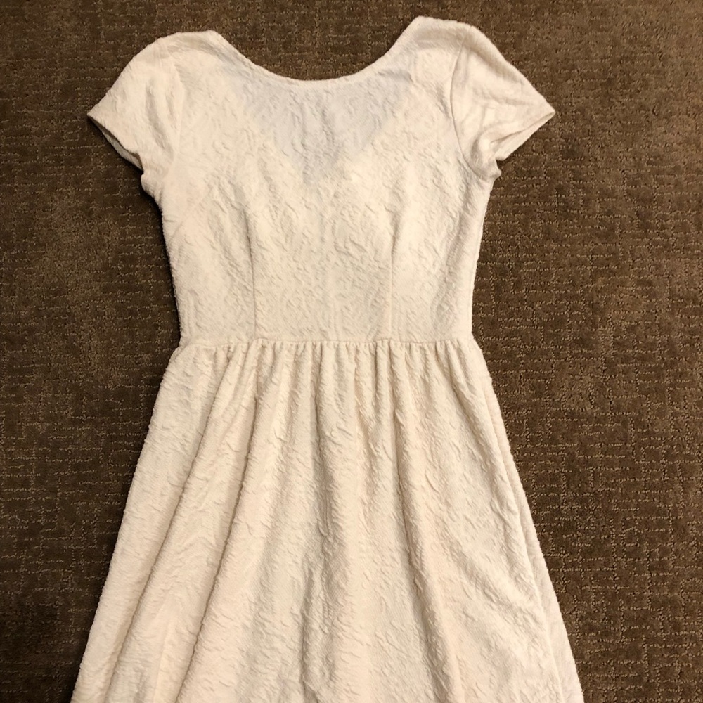 Cream Dress
